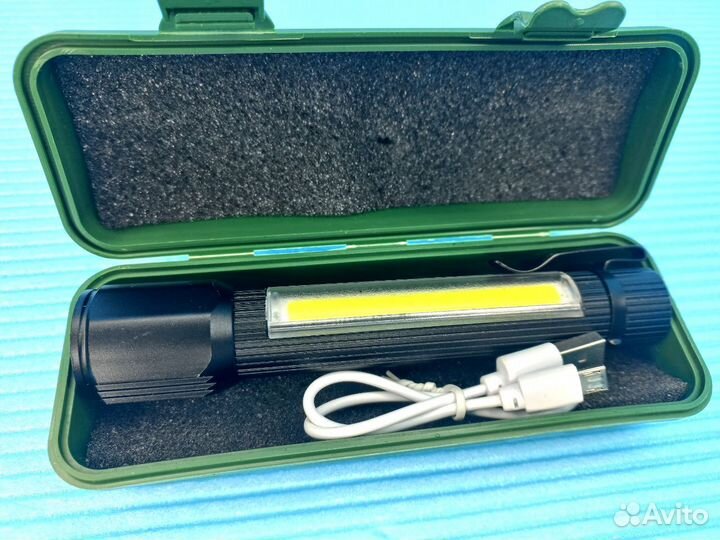 Фонарь аккумуляторный 1200mAh