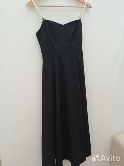 Платье женское 42 44 черное вечернее