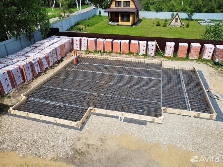 Ленточный фундамент под ключ