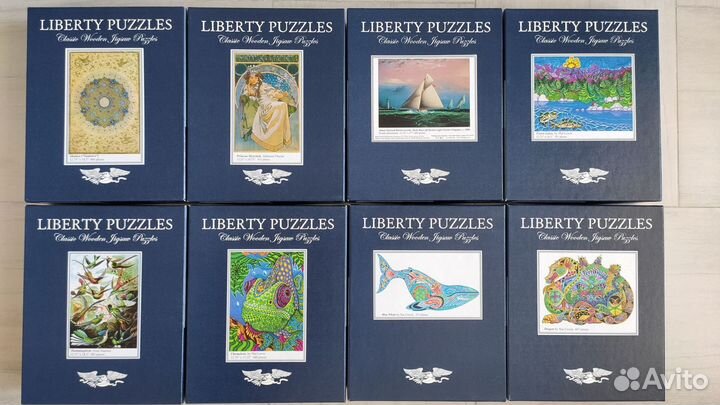 Деревянные пазлы Liberty и Artifact