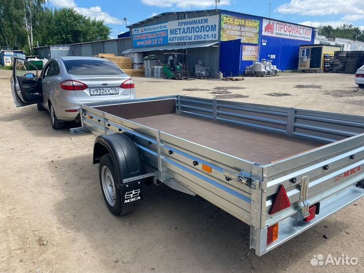 Прицеп 12.022 с тентом 50 см. Самосвал. Оцинкован