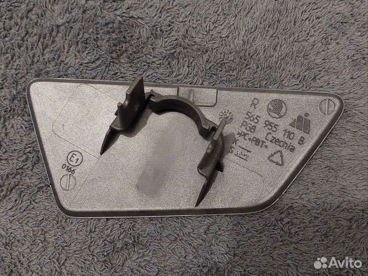 Крышка форсунки омывателя фар Skoda Kodiaq рест