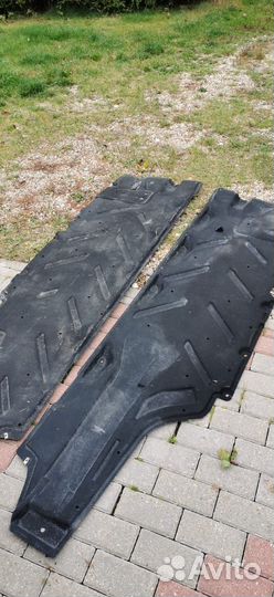 Нижние аэродинамические щитки для Mercedes W246