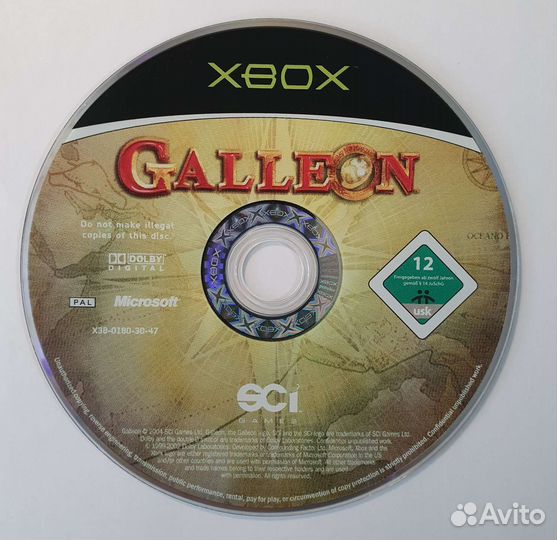 Xbox original Galleon. Лицензия