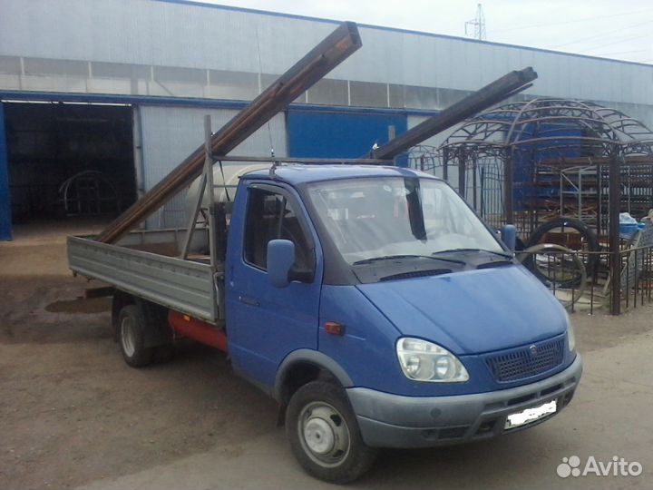 Грузоперевозки Газель открытая вожу до 7,5 метров