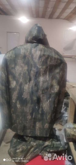 Дождевик плащ накидка армейский большие размеры