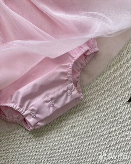 Платье боди для девочки 80-86