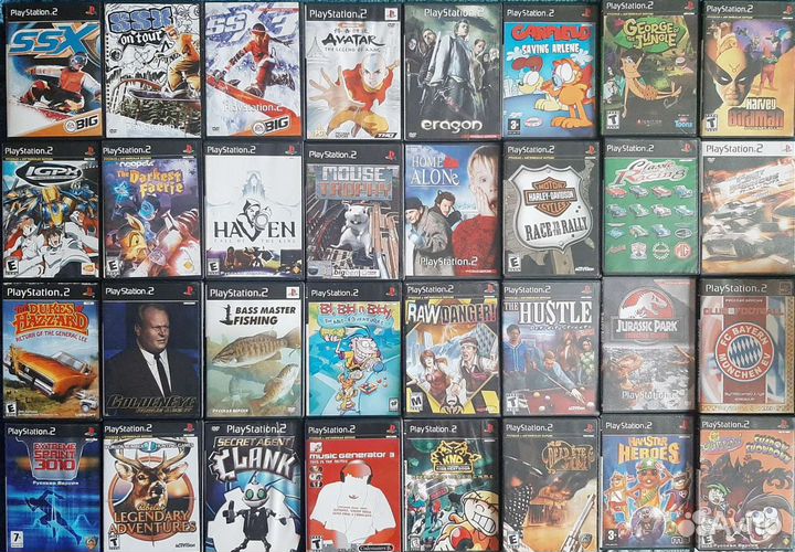 Игры на sony playstation 2 диски