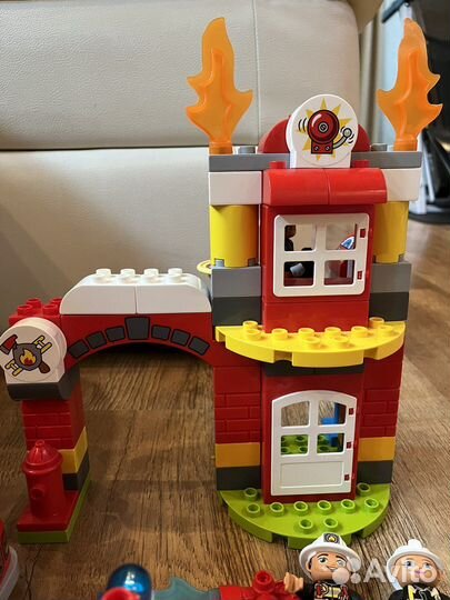 Lego duplo пажарная станция