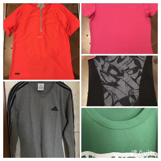 Футболки спорт Reebok-Puma-Adidas-Nike 46-48