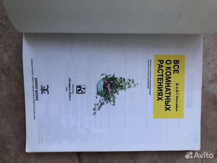 Хессайон Все о комнатных растениях