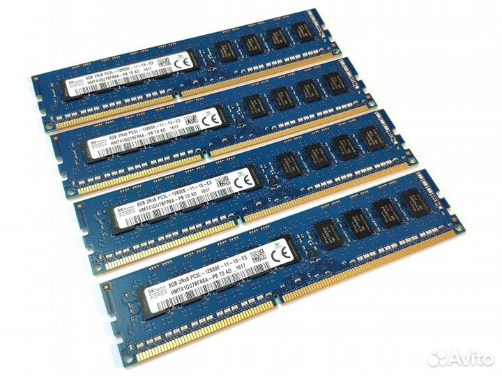 DDR3 8Gb ECC Unbuffered HMT41GU7BFR8A-PB 12800E
