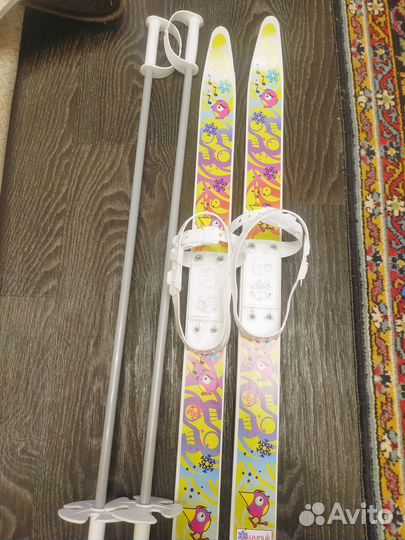 Лыжи детские 3-6лет