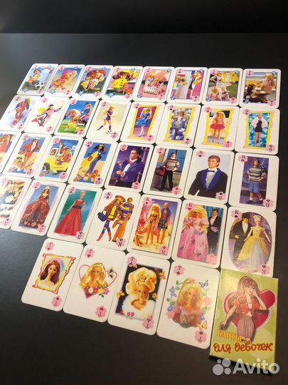 Карты игральные детские Барби