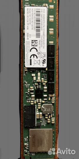 Серверный ssd накопитель Samsung (диск)