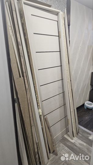 Двери межкомнатные б/у