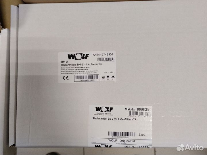 Контроллер для отопления Wolf BM2