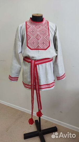 Русская народная рубашка мужская. Прокат