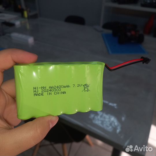 Аккумулятор Ni-Min 7.2 V2400 mah