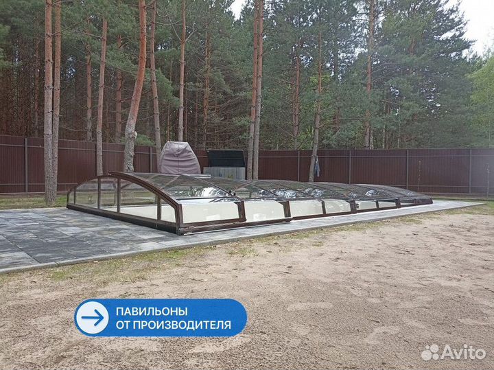 Павильон для бассейна с гарантией