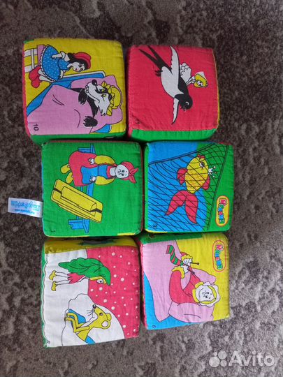 Кубики мякиши