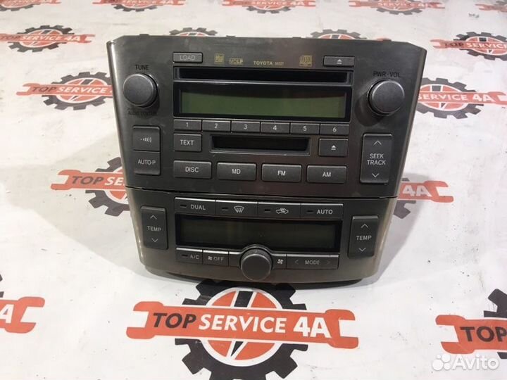 Магнитола Toyota Avensis ZZT251 1zzfe 2003