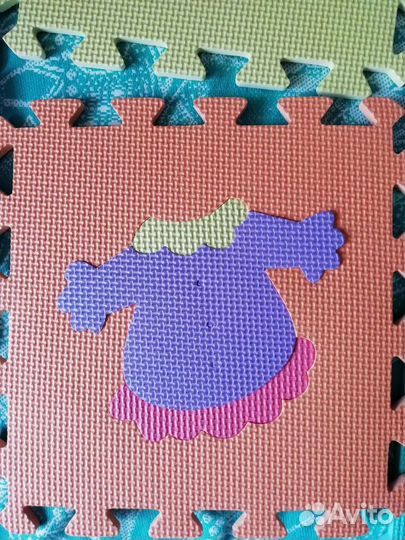 Развивающий коврик пазл