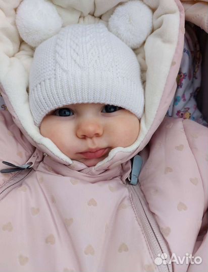 Шапка для девочки 40-42