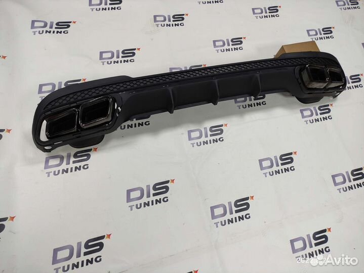 Диффузор Mercedes E-class w212 13-16г 63 AMG blaсk