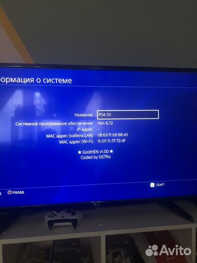 Ps4 pro прошитая hen 6.72