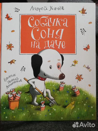 Книга Усачёв Собачка Соня на даче