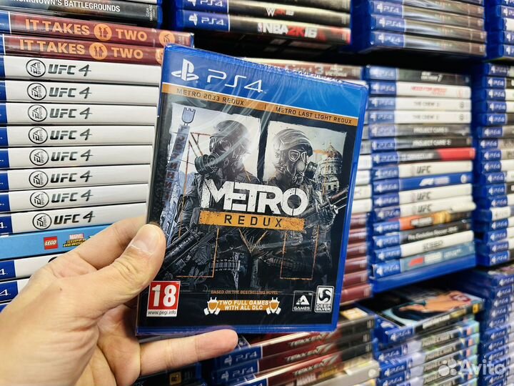 Metro redux ps4 диск новый