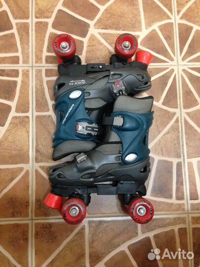 Роликовые коньки квады