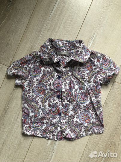 Рубашка для мальчика 86