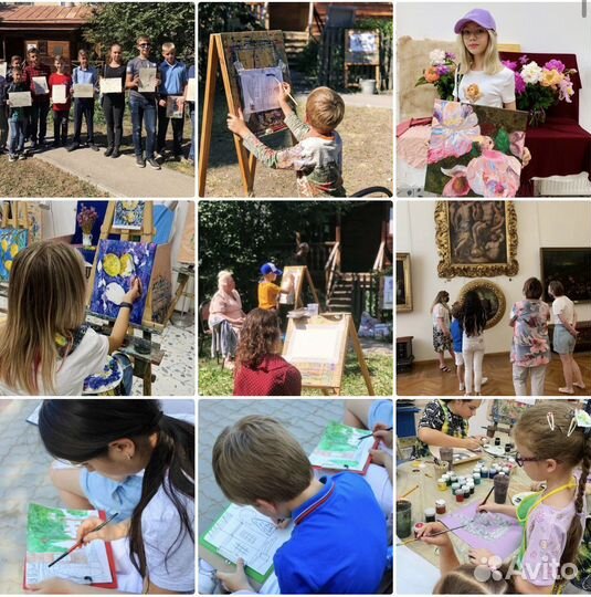 Творческий летний лагерь по рисованию