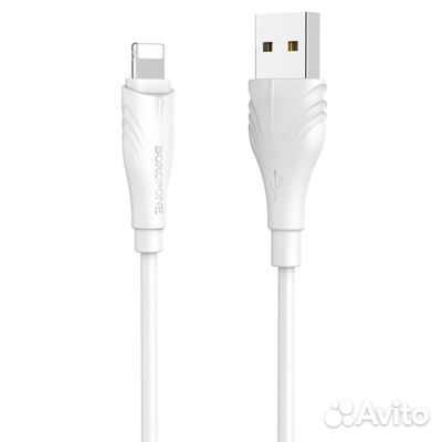 Кабель USB borofone BX18 Optimal USB - Lightning