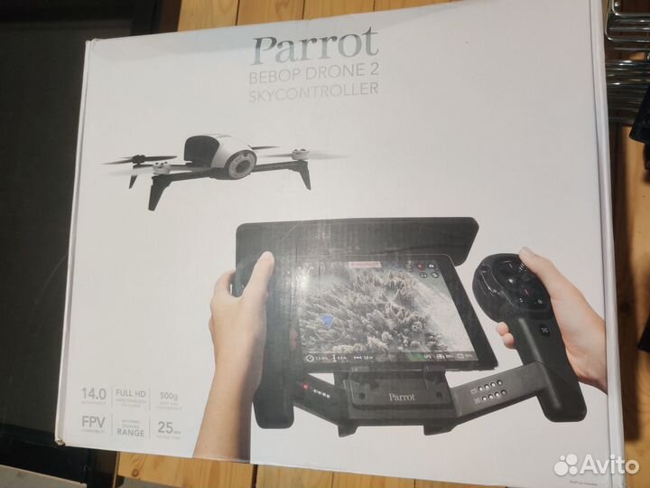 Новый дрон Parrot bebop 2 + пульт skycontroller