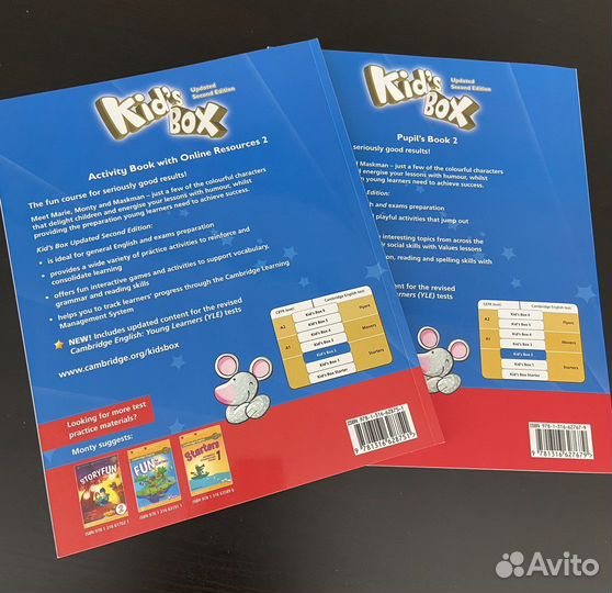Kids box starter 1,2,3 новые