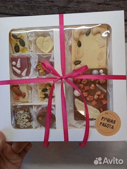 Подарок на новый год, шоколадный набор