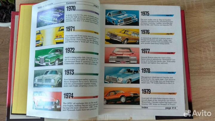 Книга Cars of the sensational 70’s. Англ. яз