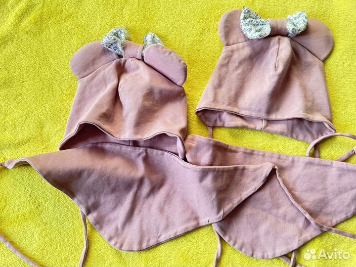 Шапочка и снуд на весну