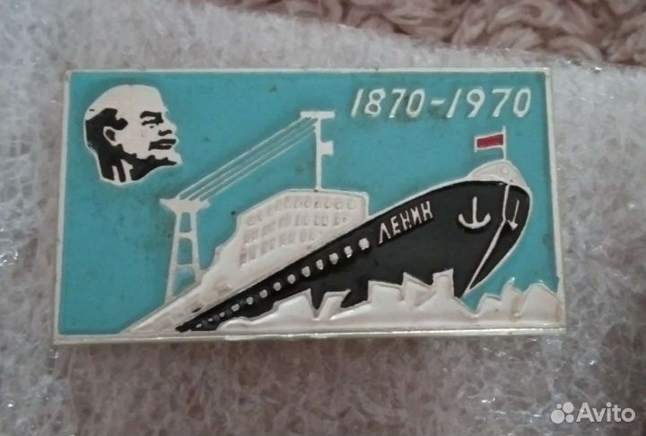 Значок Ленин