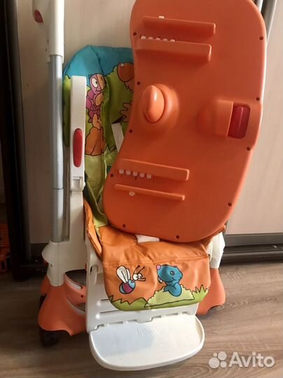 Стульчик для кормления chicco polly 0 - 3 лет