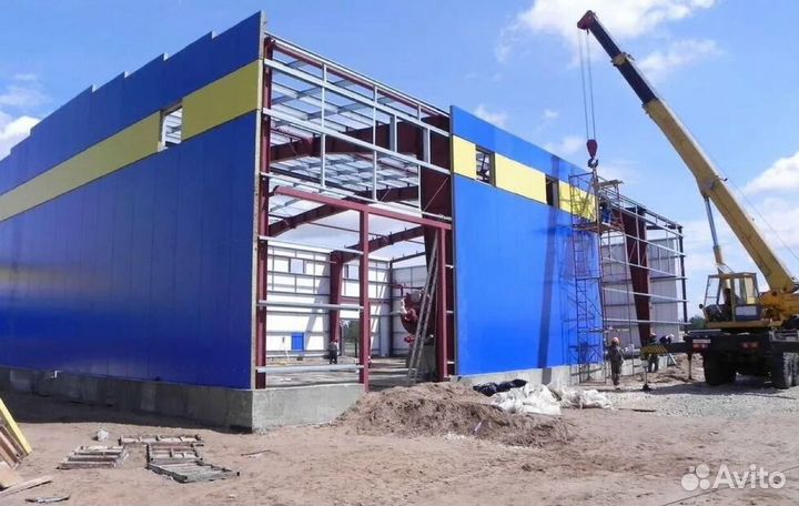 Быстровозводимые здания из сэндвич панелей