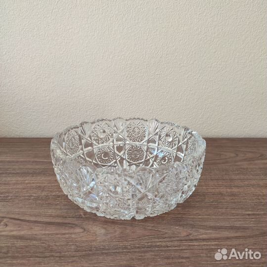 Хрустальная ваза для фруктов