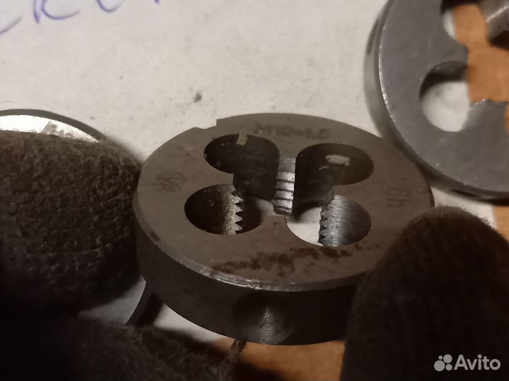 Плашка (лерка) М12х1,5