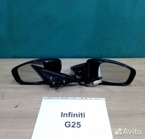 Зеркало 11 пин. Infiniti G25, седан, 2012г