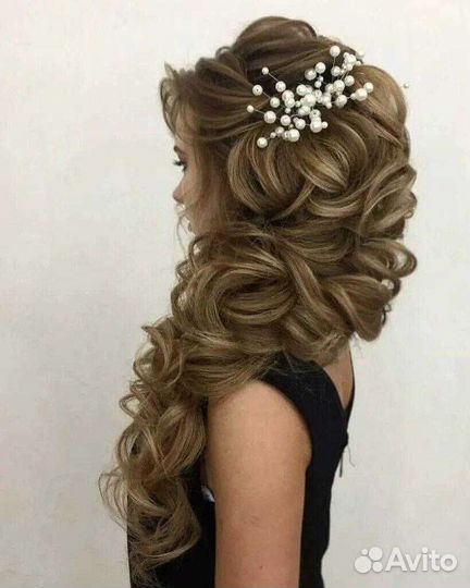 Свадебные, вечерние причёски, макияж. Стилист