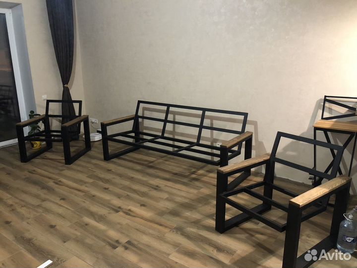 Кресло, диванчик лофт