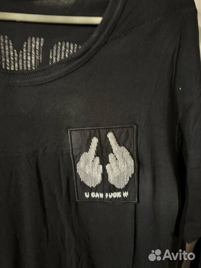 Футболка Boris Bidjan 11 Black Logo Оригинал